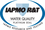 LifeSource Water is tested and certified by The International Association of Plumbing and Mechanical Officials (IAPMO)